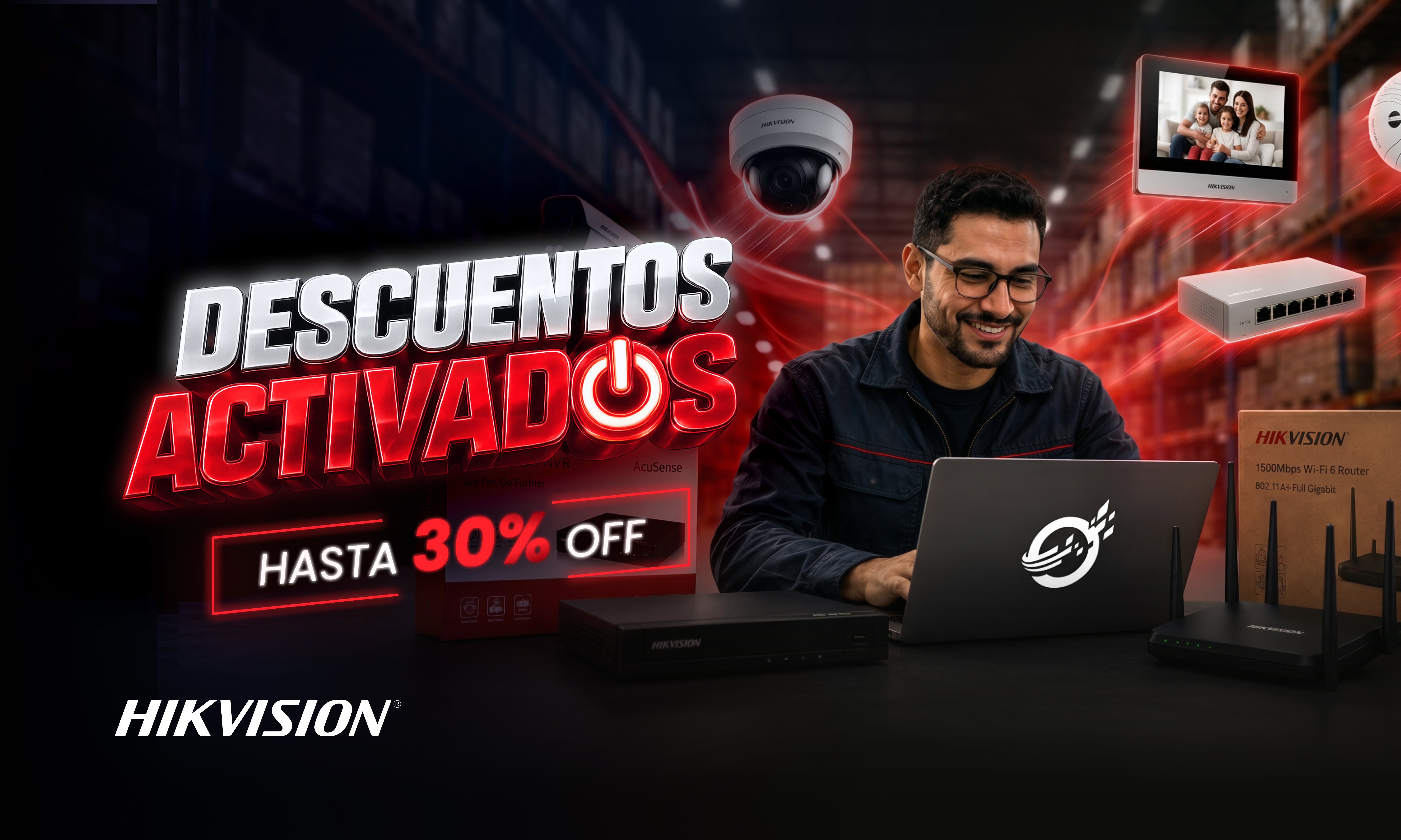 JM Security System — Descuentos Activados